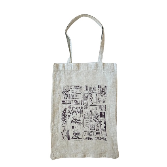 Caudalie Linen Tote Bag - Picture 2 of 7